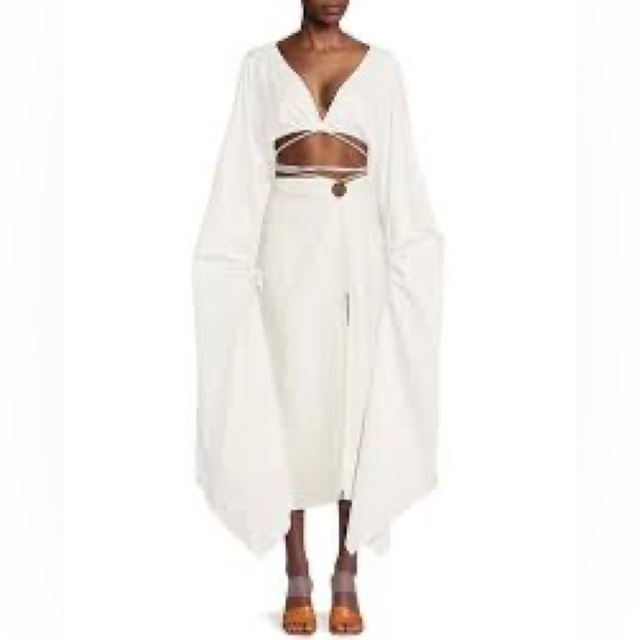 NWT Cult Gaia Adriel Top in Off White - Picture 1 of 5